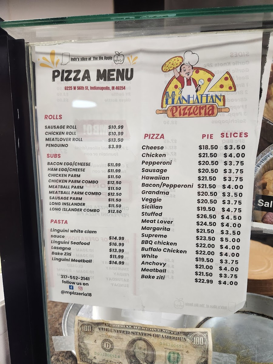 Manhattan Pizzeria Menu - Image 5