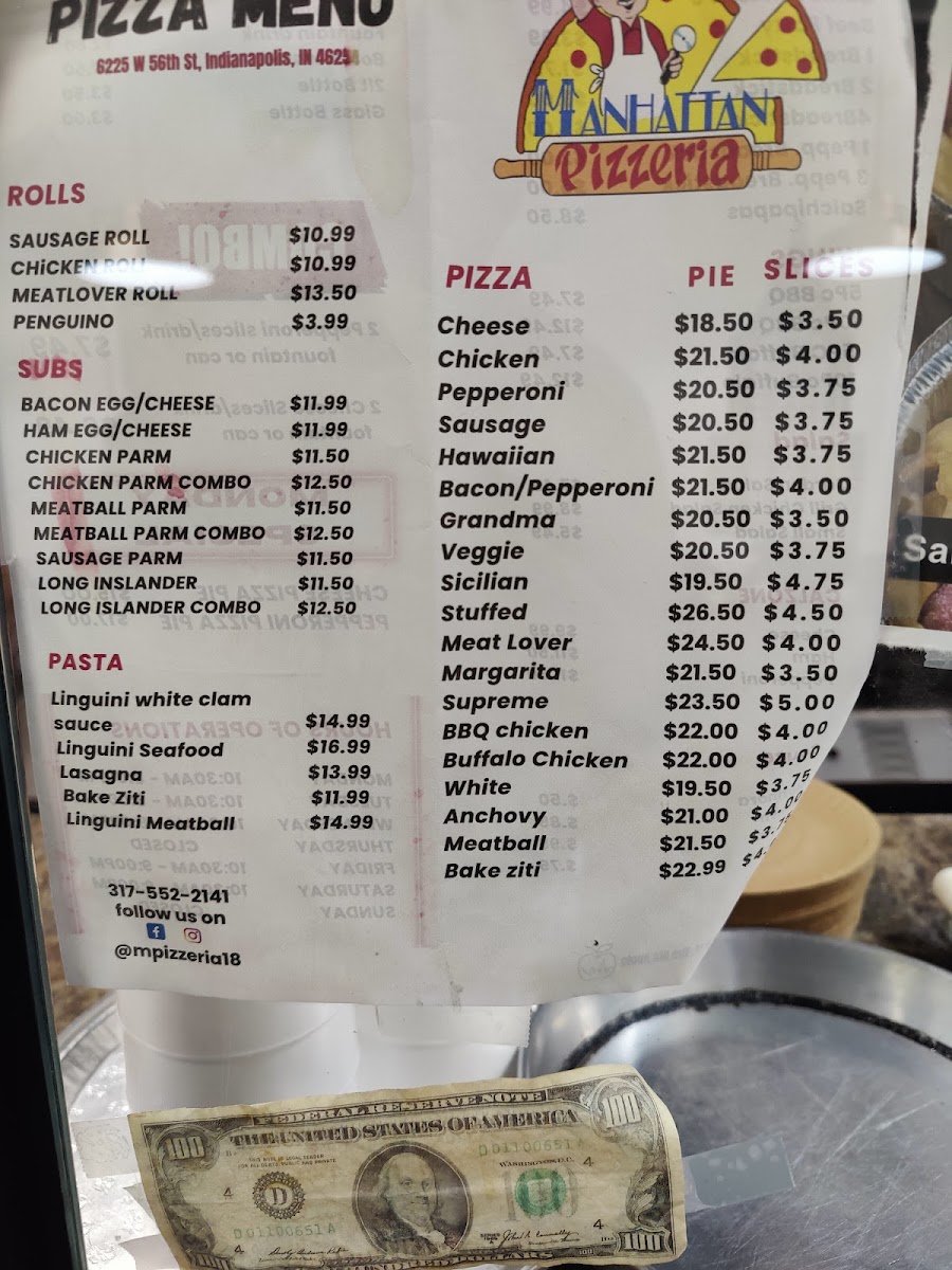 Manhattan Pizzeria Menu - Image 6
